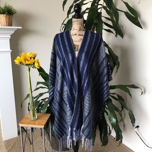NWOT Poncho Sweater